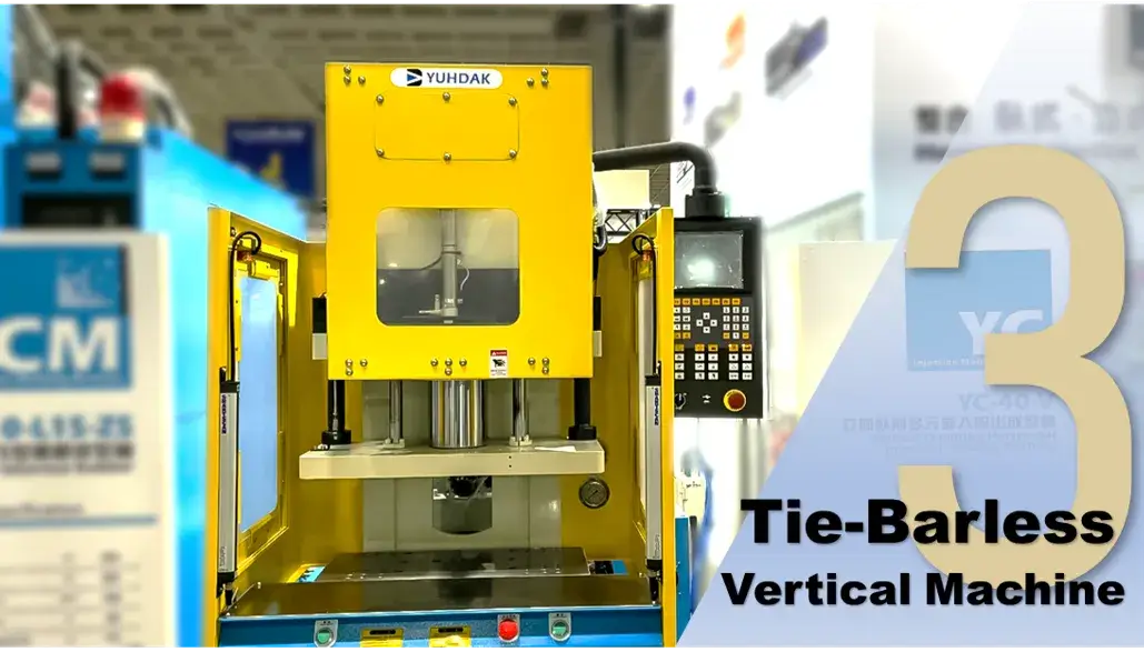 Vertical-Tie-Barless-Machine