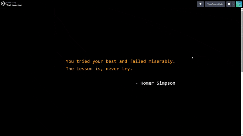 Text Inversion Text Inversion