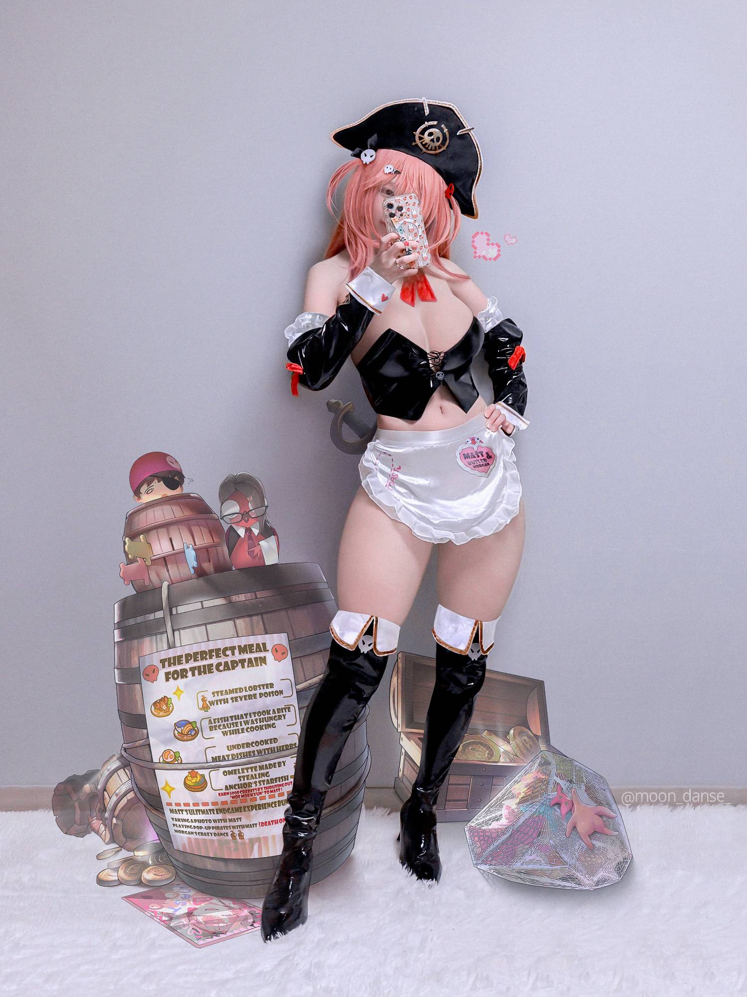 [妮姬] 官方美術 cos 女僕馬斯特