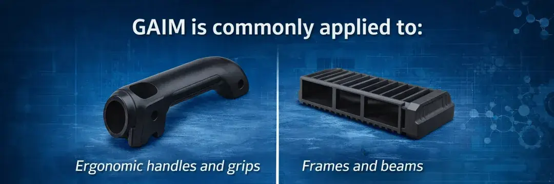 Gas Assisted Injection Molding Applications