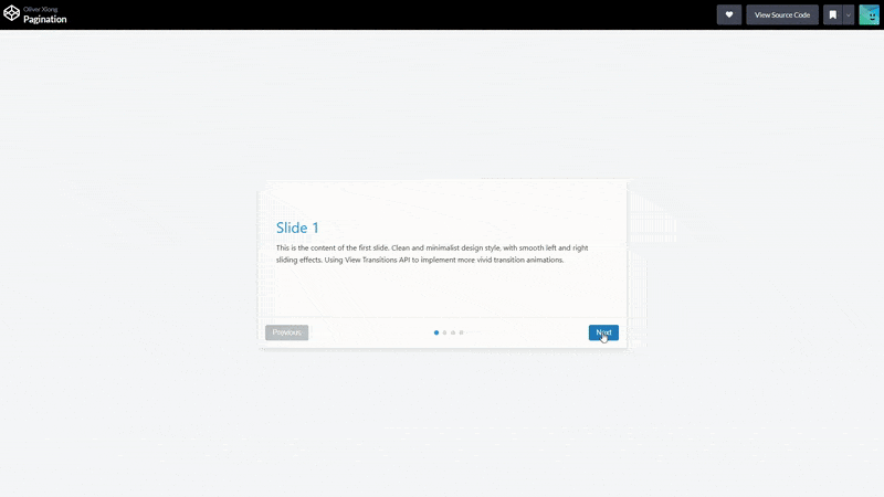 Pagination (SPA)