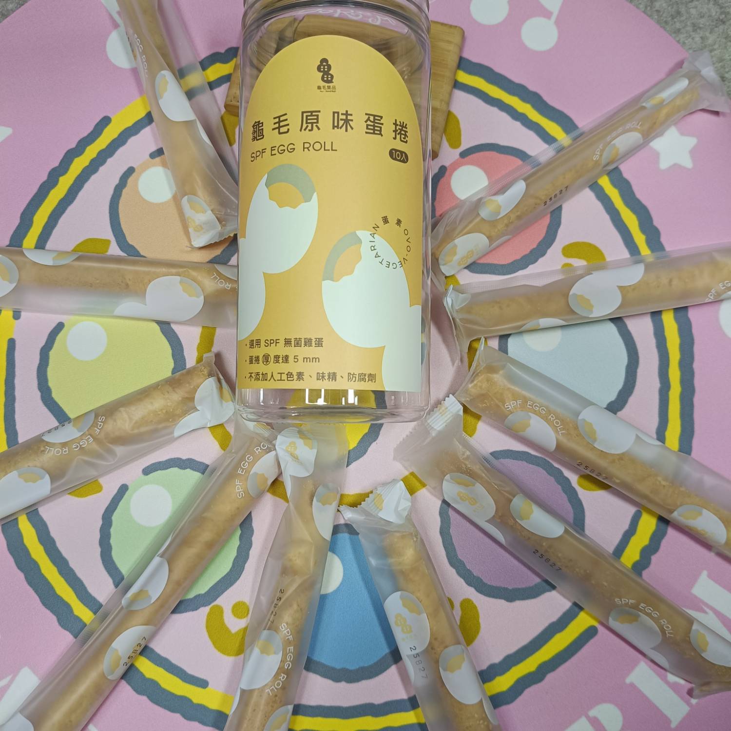 【好店分享台北】龜毛集品~原味蛋捲 下午茶點心 優格鷄蛋棒 