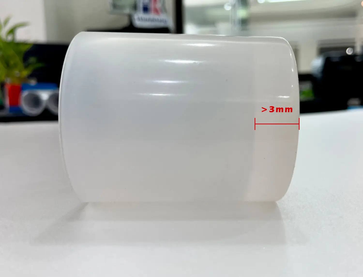 Thick-walled molding