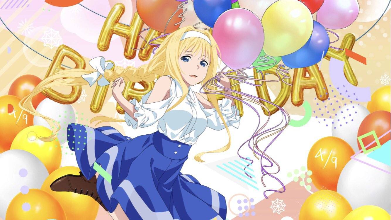 [SAO] 今天是愛麗絲生日