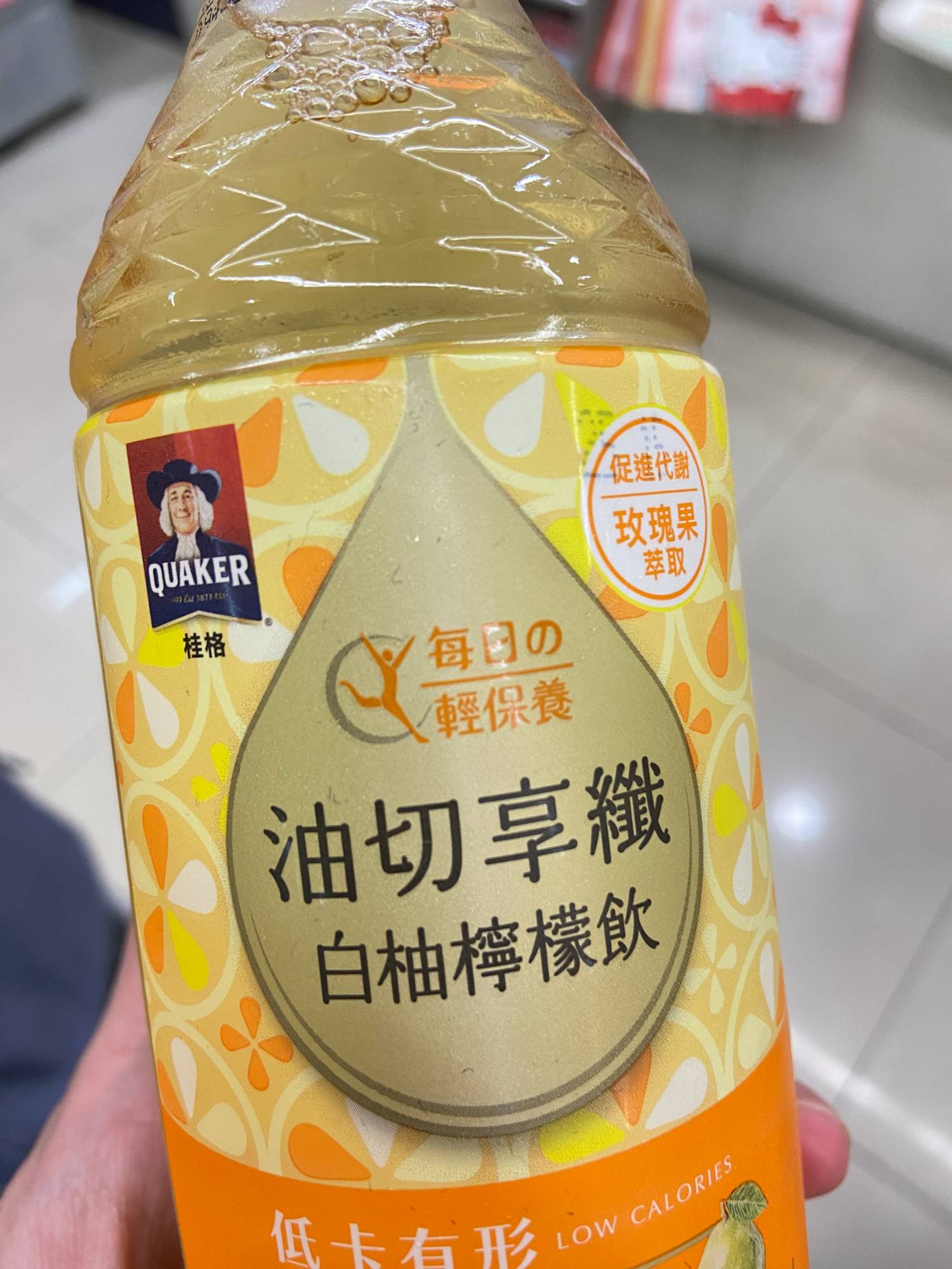 [商品] 7-11桂格白柚檸檬飲