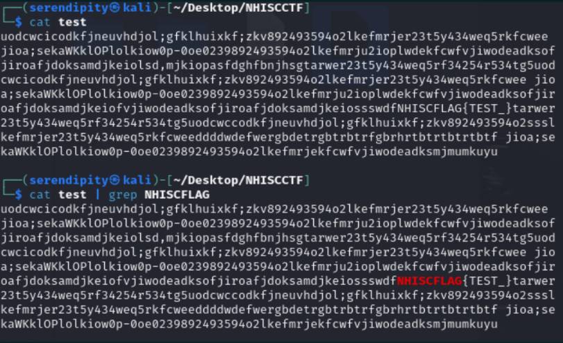 >_ grep