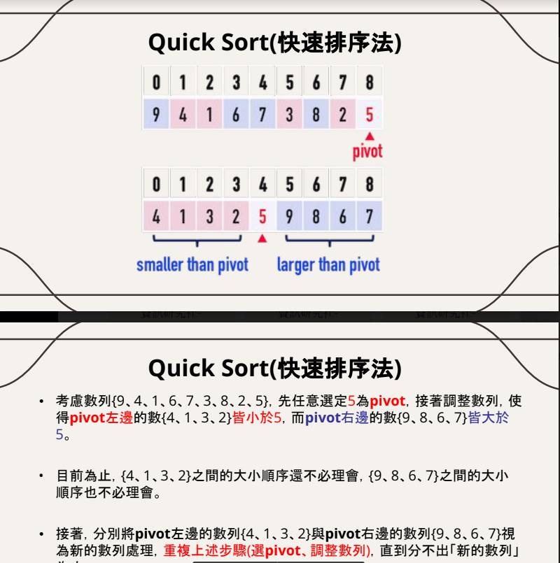 Exquisite handouts