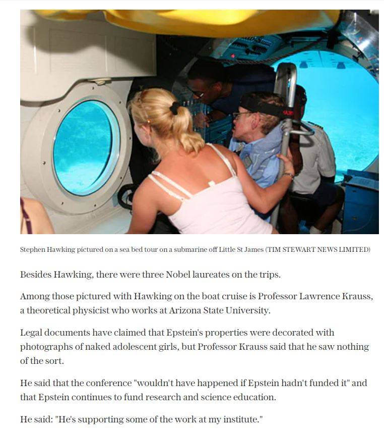 [新聞] 物理學巨擘霍金登"蘿莉島"畫面曝 艾普斯 - 八卦 - PTT.BEST 批踢踢爆文 3