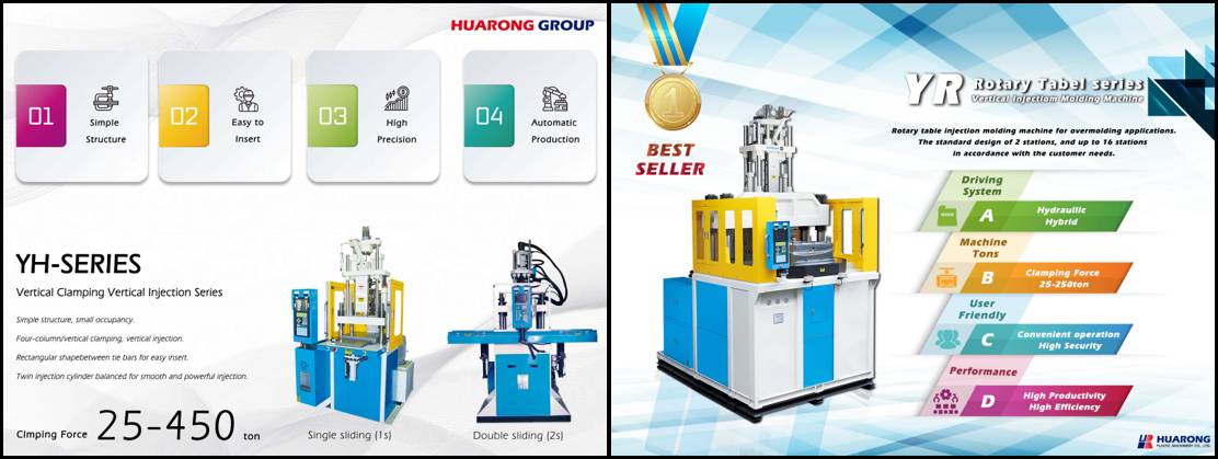 YH and YR series vertical injection machine