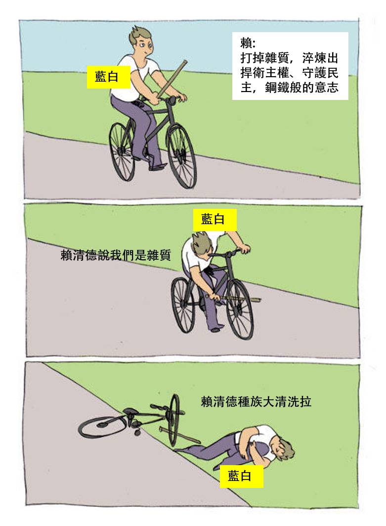 [討論] 藍白仔馬上把雜質說連結到種族大清洗了